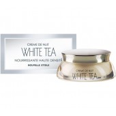 Крем для лица ночной Белый чай высокоэффективный питательный  в футляре, Новая Заря.